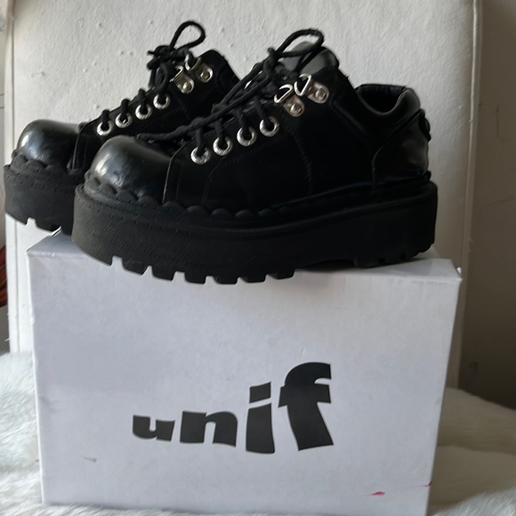 UNIF SEEK SHOE OXFORD PLATFORM - Picture 3 of 13